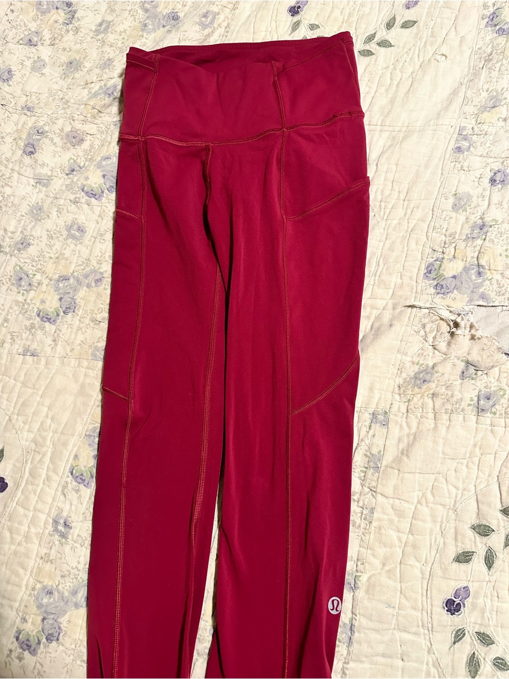 lululemon athletica Girls' Magenta Leggings
